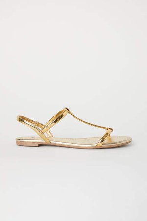 Sandals - Gold