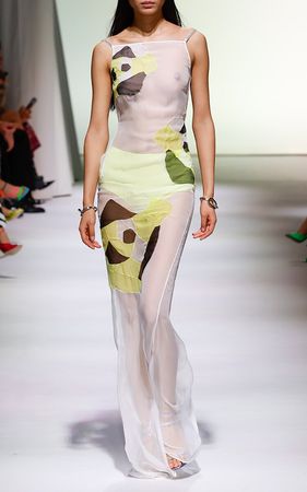 Patchwork Silk Maxi Dress By Missoni | Moda Operandi