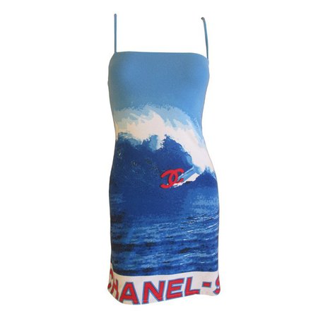 chanel wave dress