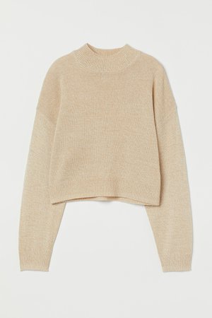 Sweater - Light beige - Ladies | H&M US