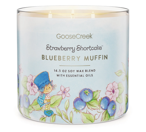 strawberry shortcake x goose creek blueberry muffin