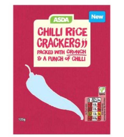chilli rice crackers