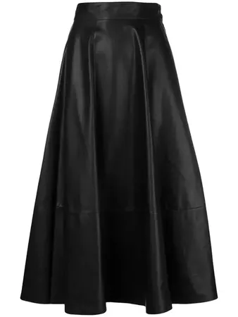 Loewe High Waisted Full Skirt - Farfetch