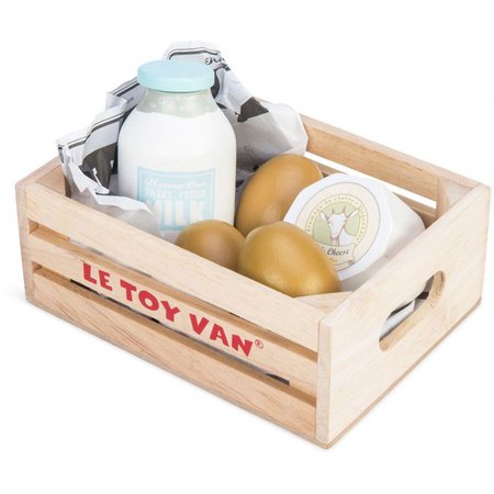 Le Toy Van Honeybake Play Eggs & Dairy | Hello Baby