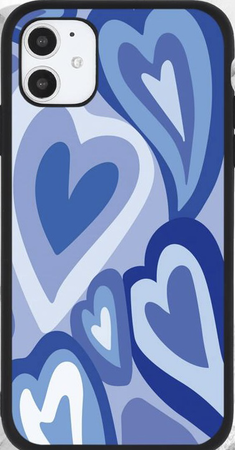 Shein Blue Heart Phone Case