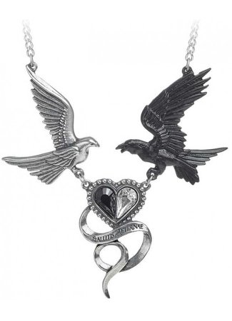 Epiphany of St Corvus Gothic Raven Necklace - Gothic Plus