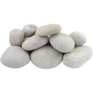Rain Forest 1 in. to 3 in., 30 lb. Small Egg Rock Caribbean Beach Pebbles-RFFERS1 - The Home Depot