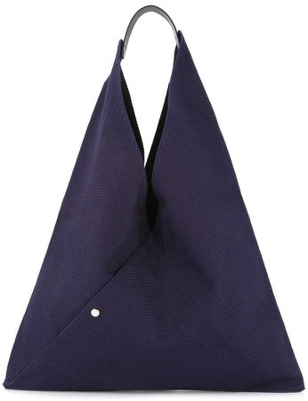Cabas triangle shaped tote