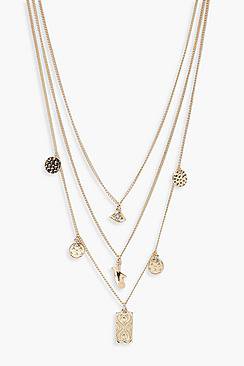 Jodie Trinket & Charm Layered Necklace