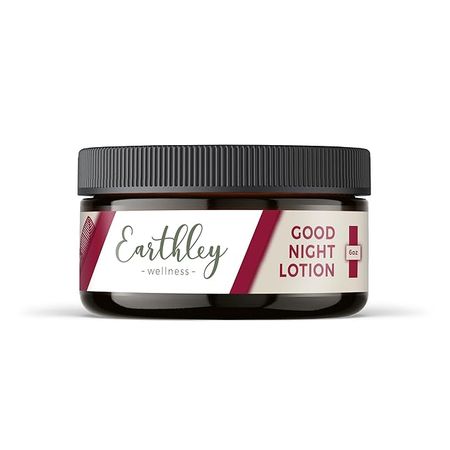 Amazon.com : Earthley Wellness, Good Night Lotion, Magnesium Lotion, Apricot Oil, Shea Butter, Mango Butter, Candelilla Wax, Lavender Essential Oil, Lavender Scent (6oz, Regular) : Beauty & Personal Care