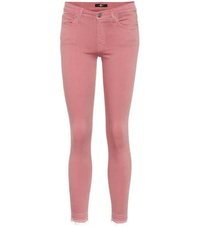 The Skinny mid-rise jeans