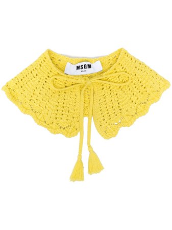 MSGM crochet cotton collar - FARFETCH