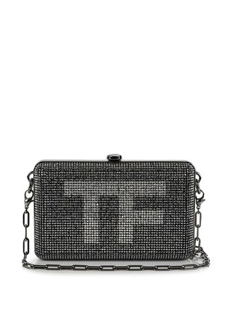 Tom Ford Vintage logo crystal-embellished clutch bag - FARFETCH