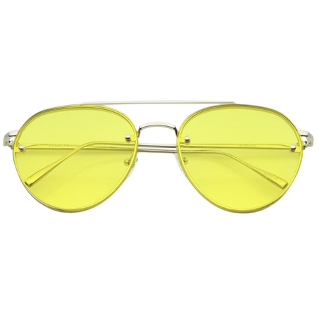 Yellow Unisex Sunglasses