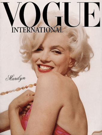 Marilyn Monroe Vogue Cover