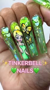 tinkerbell nails - Google Search