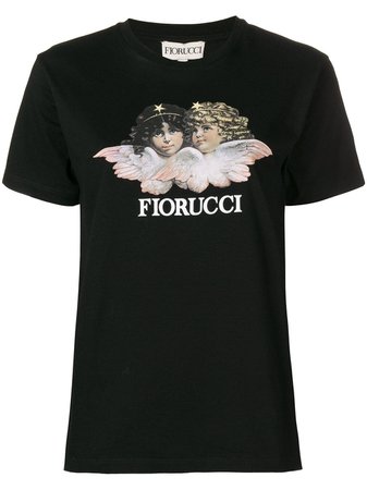Fiorucci Cherub Print T-shirt - Farfetch