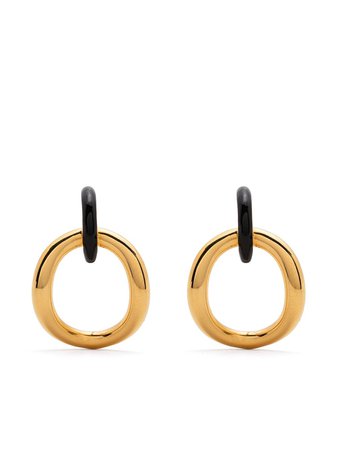 Shop Charlotte Chesnais inner-ear hoop earrings with Express Delivery - FARFETCH