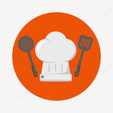 Chef Hat With Spatula Vector Illustration For Cooking Concept, Chef Hat Clipart, Chef, Hat PNG and Vector with Transparent Background for Free Download