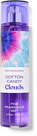 Amazon.com : Bath & Body Works COTTON CANDY CLOUDS Fine Fragrance Mist - Value Pack Lot of 3 - Full Size : Beauty & Personal Care