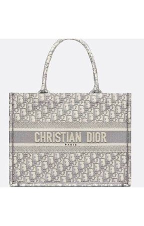 Christian Dior gray bag