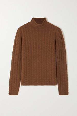 Theory | Cable-knit cashmere sweater | NET-A-PORTER.COM