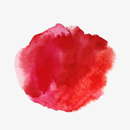 Red Watercolor Wash