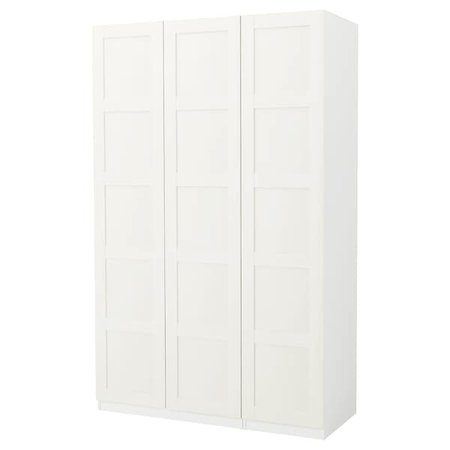 PAX Garderobeskap - hvit, Bergsbo hvit - IKEA