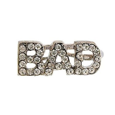 'BAD' Diamond Knuckle Ring
