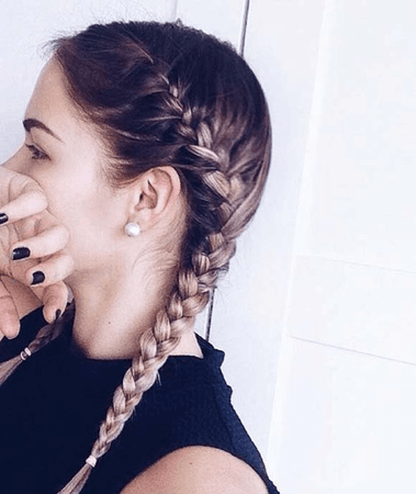 35 Two French Braids Hairstyles to Double Your Style Most Delightful Of Two Braids Hairstyles - Braids Hairstyles