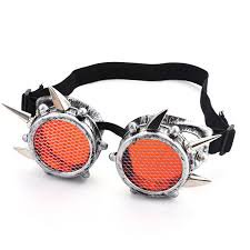 orange cybergoth goggles - Google Search