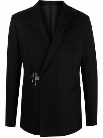 Givenchy padlock-detail Tailored Blazer - Farfetch