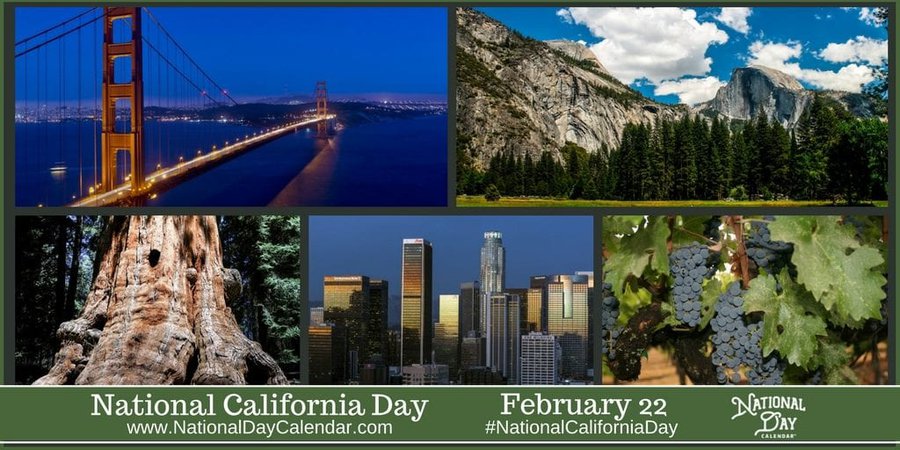 national california day febuary 22 - Google Search