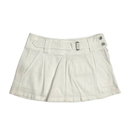 white cargo tennis skirt