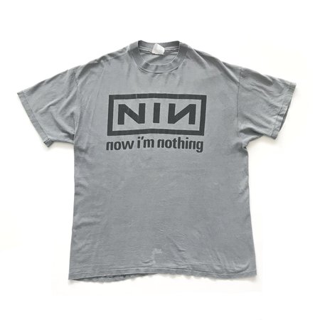 1994 Nine Inch Nails 'Now I'm Nothing' – Teejerker