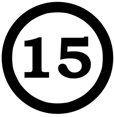 number 15