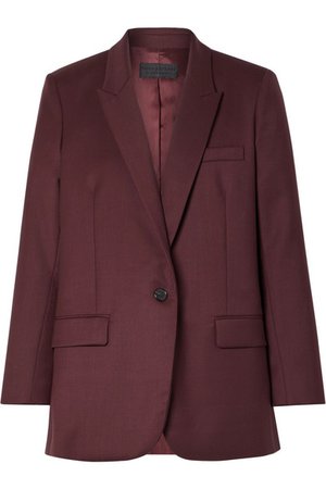 Nili Lotan | Diane wool-blend twill blazer | NET-A-PORTER.COM