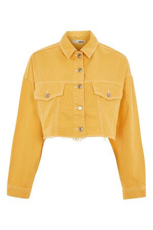 Faded Yellow Jean Jacket