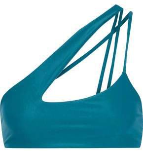 Queensland One-shoulder Cutout Bikini Top
