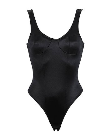 Body Top Topshop Disco Bodysuit In Black - Γυναίκα - Body Top Topshop στο YOOX - 12542598EJ