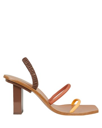 Kaia Strappy Leather Sandals | INTERMIX®