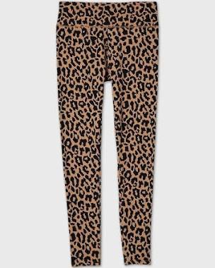 women cheetah pants