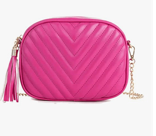 purse hot pink