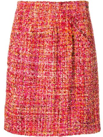Styland tweed short skirt