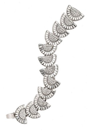 Silver Silver-tone crystal bracelet | Sale up to 70% off | THE OUTNET | BEN-AMUN | THE OUTNET