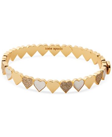 kate spade new york Gold-Tone Candy Shop Princess Bracelet & Reviews - Bracelets - Jewelry & Watches - Macy's