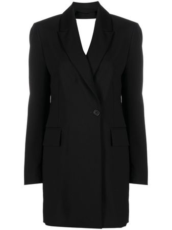 MSGM long-sleeve Blazer Dress - Farfetch