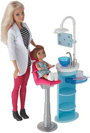 Amazon.com: Barbie Careers Dentist Playset : Toys & Games