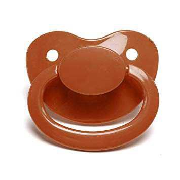 brown pacifier