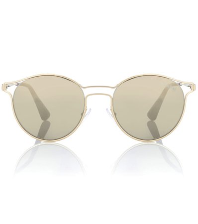 Round Sunglasses | Prada - mytheresa.com